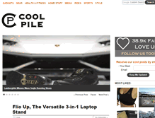 Tablet Screenshot of coolpile.com